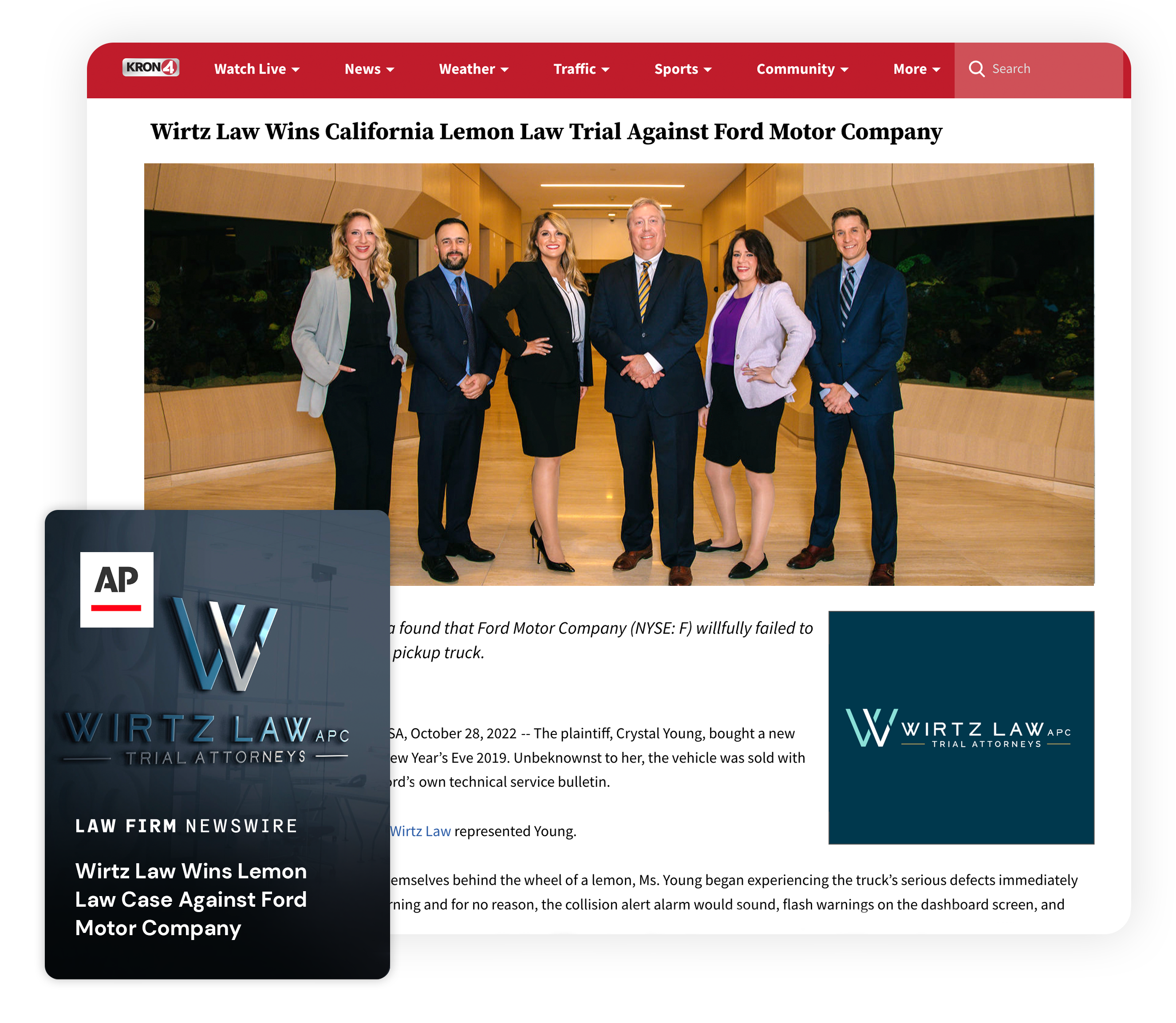 News Distribution for Law Firms that Win Big Cases