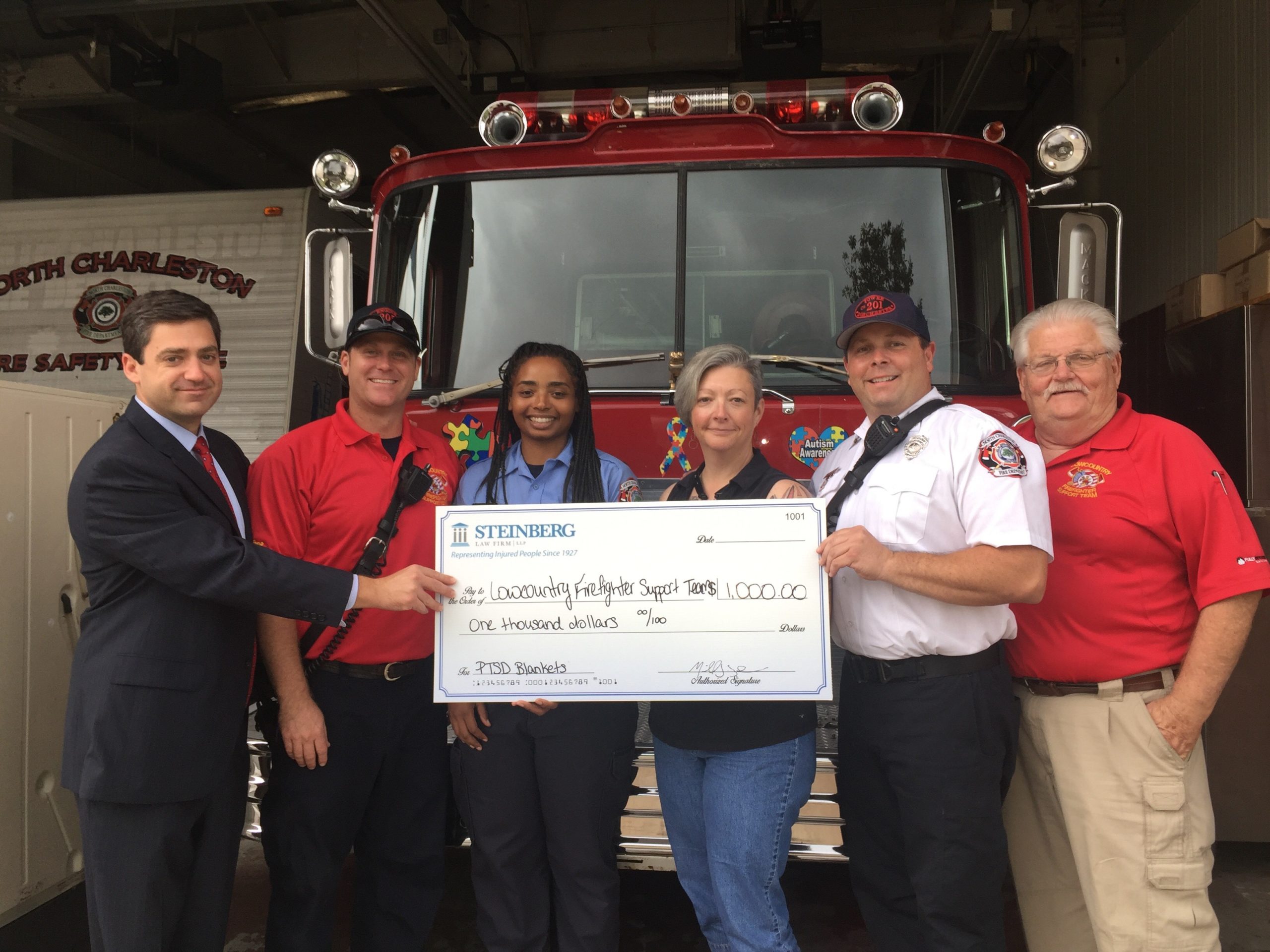 Lowcountry Firefighter Support Team Donation
