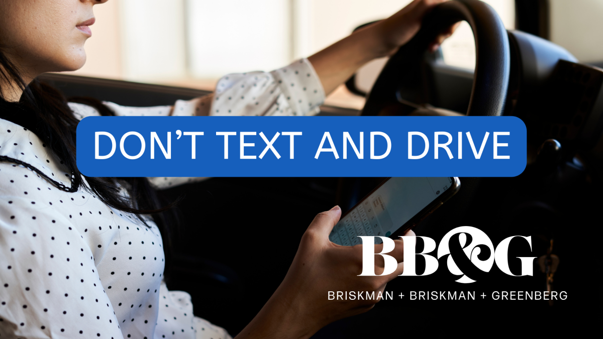 One of Chicago's Top Car Accident Lawyers, Paul Greenberg Crusades against Distracted Driving 11 Bbg Dont Text And Drive
