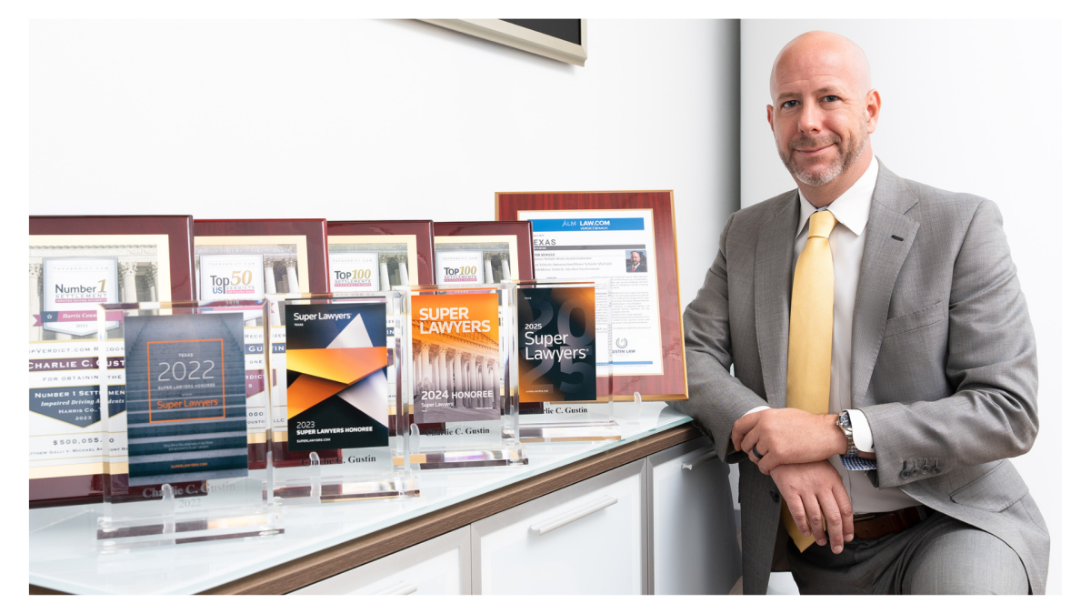 Charlie Gustin Named to 2026 Texas Super Lawyers List for 5th Consecutive Year